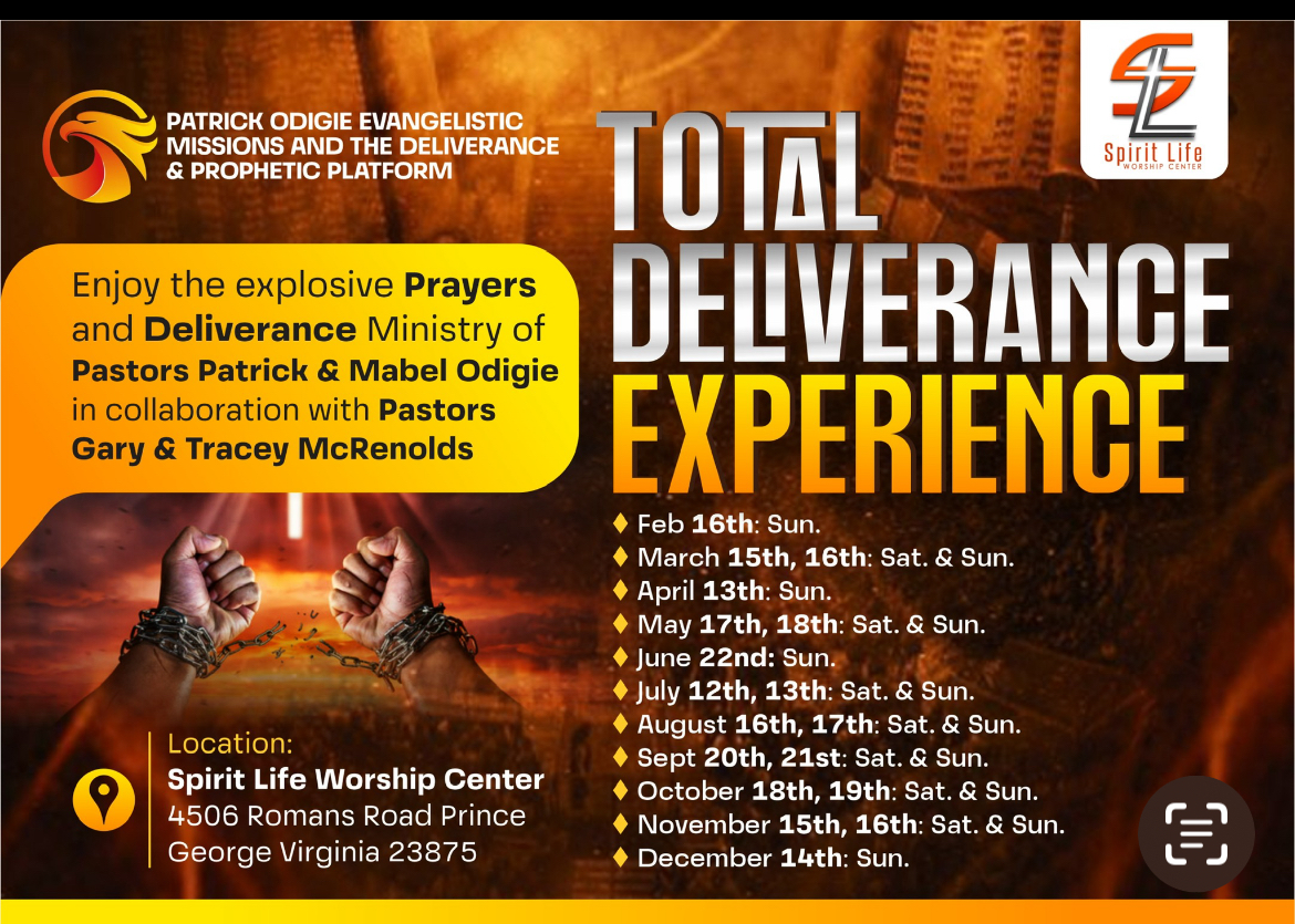 Deliverance and Prophetic