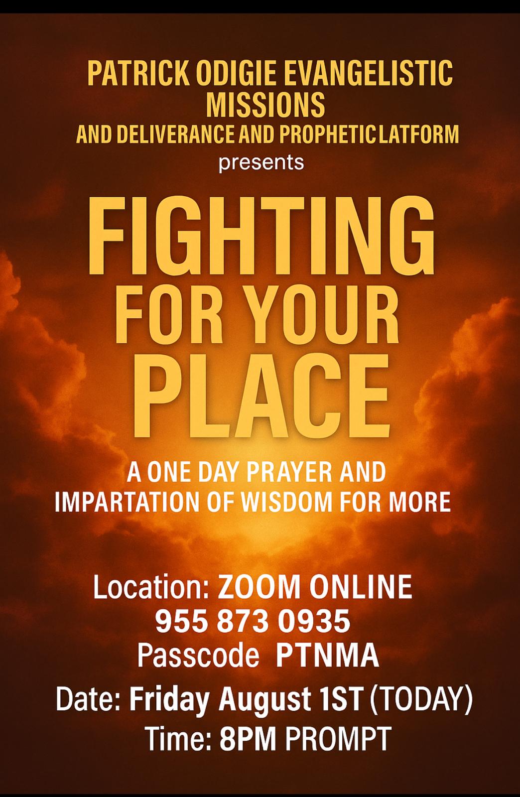 Fighting for Your Place