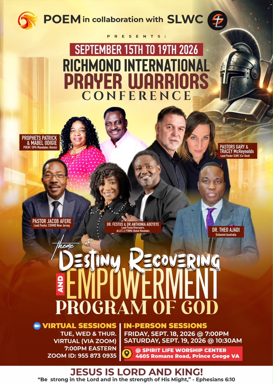 Richmond International Prayer Warriors Conference